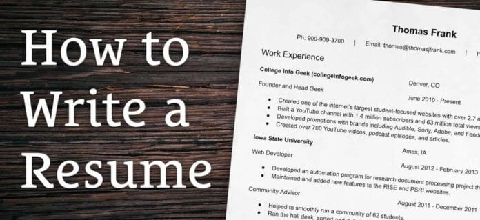 How to Write a Resume When You Are Just out of College