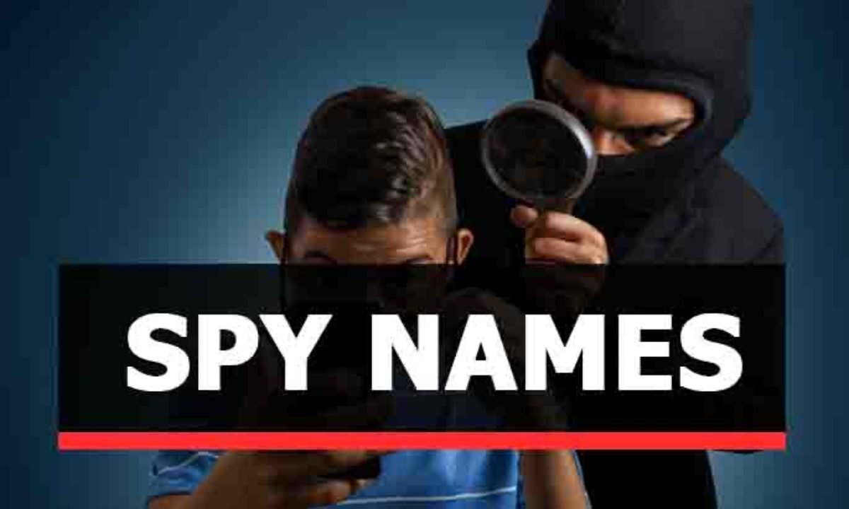 Spy Names Spy Names
