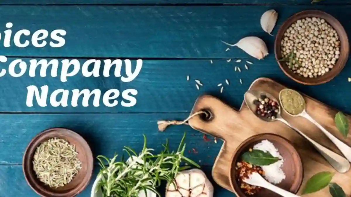 Spices Company Name Ideas & Suggestions
