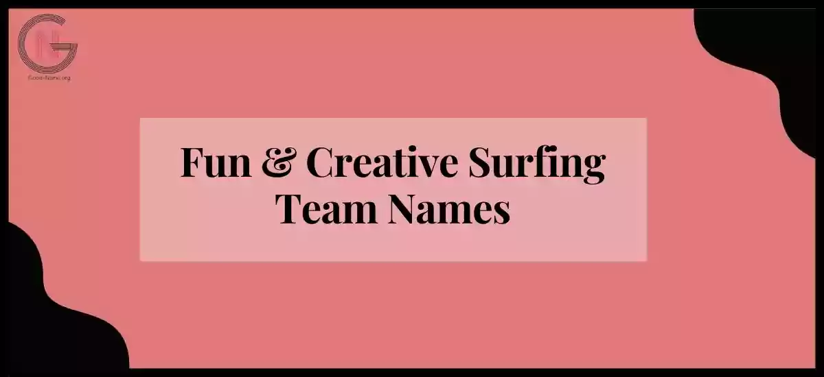 Surfing team names