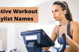 workout playlist names