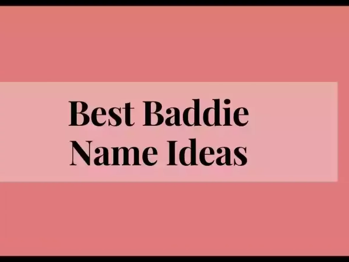 1150+ Baddie Usernames &Amp; Name Ideas - Good Name