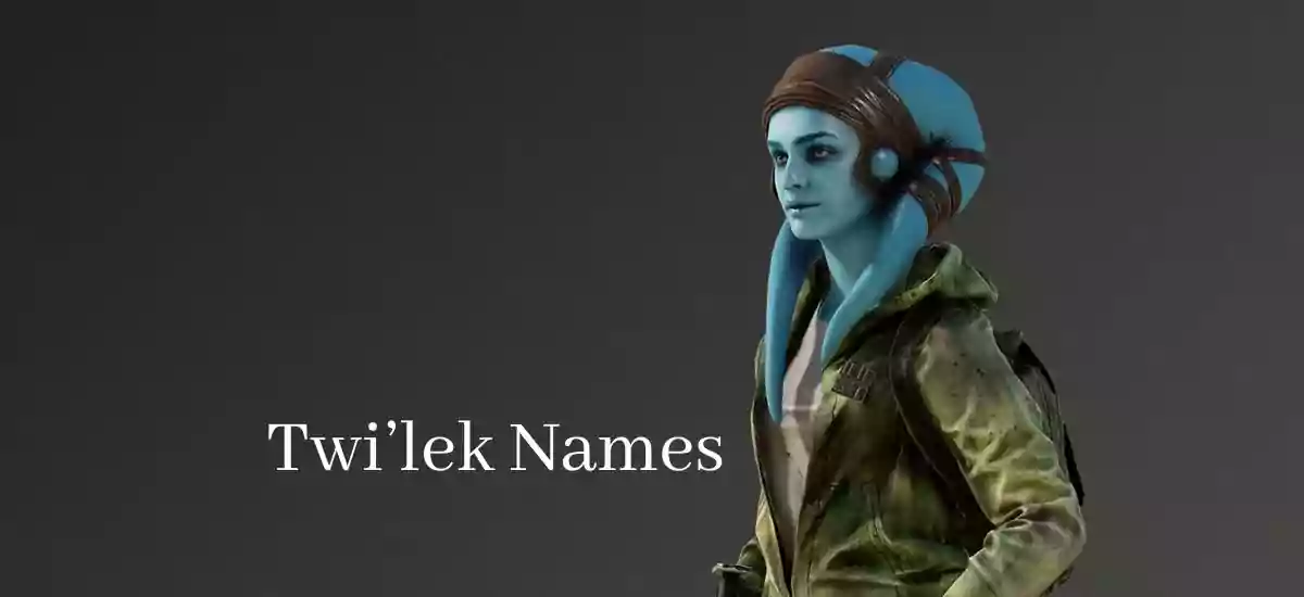 Twi’lek Names
