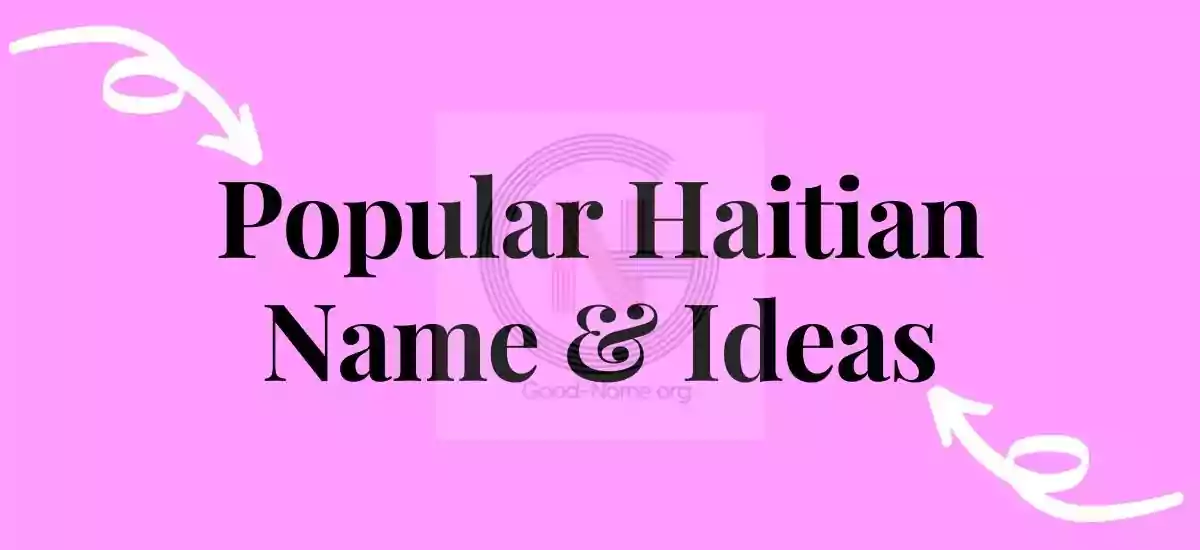 Haitian Names