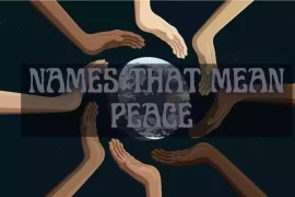 Names That Mean Peace