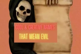 Names That Mean Evil