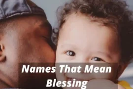Names That Mean Blessing