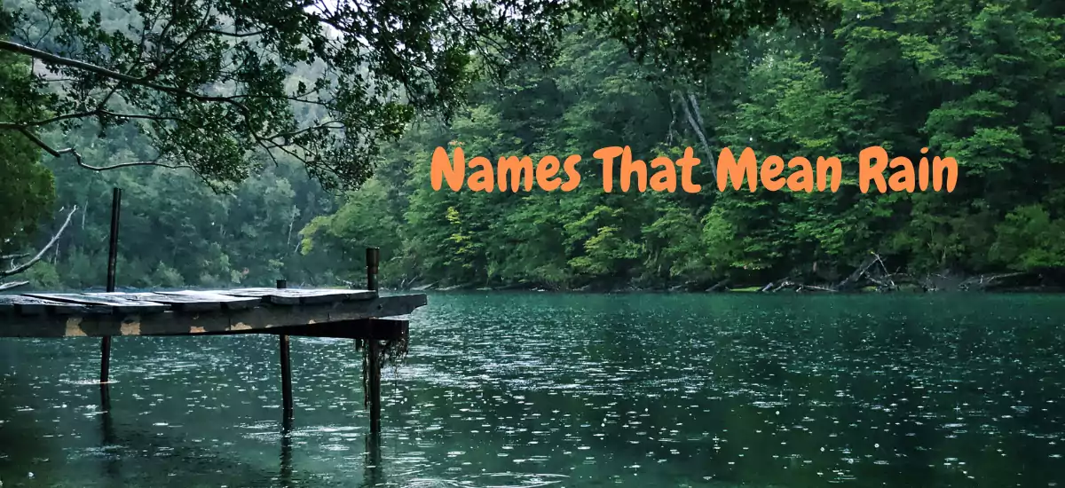 Names That Mean Rain