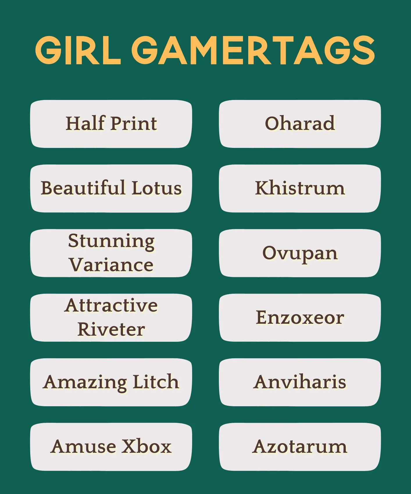 7000+ Cool Xbox Gamertags Ideas (2023) for Boys & Girls