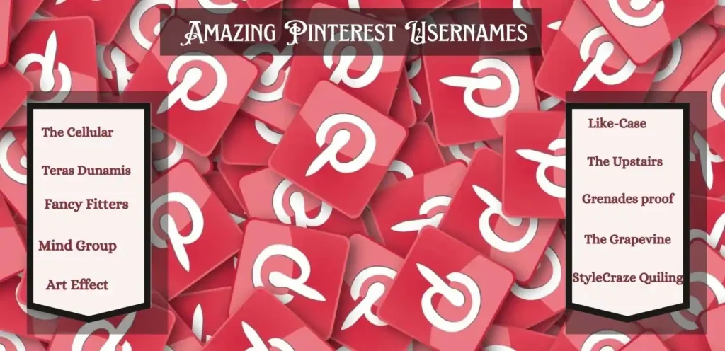 Pinterest Username Ideas