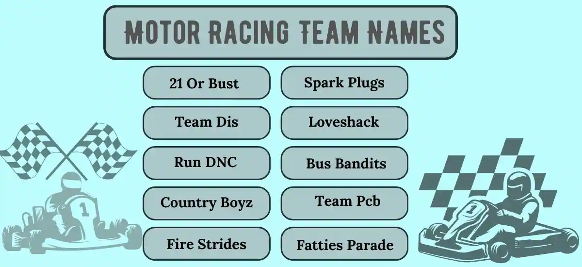 Racing Team Names