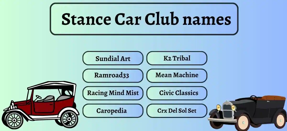 Car Club names