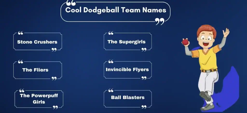 Cool Dodgeball Team Names