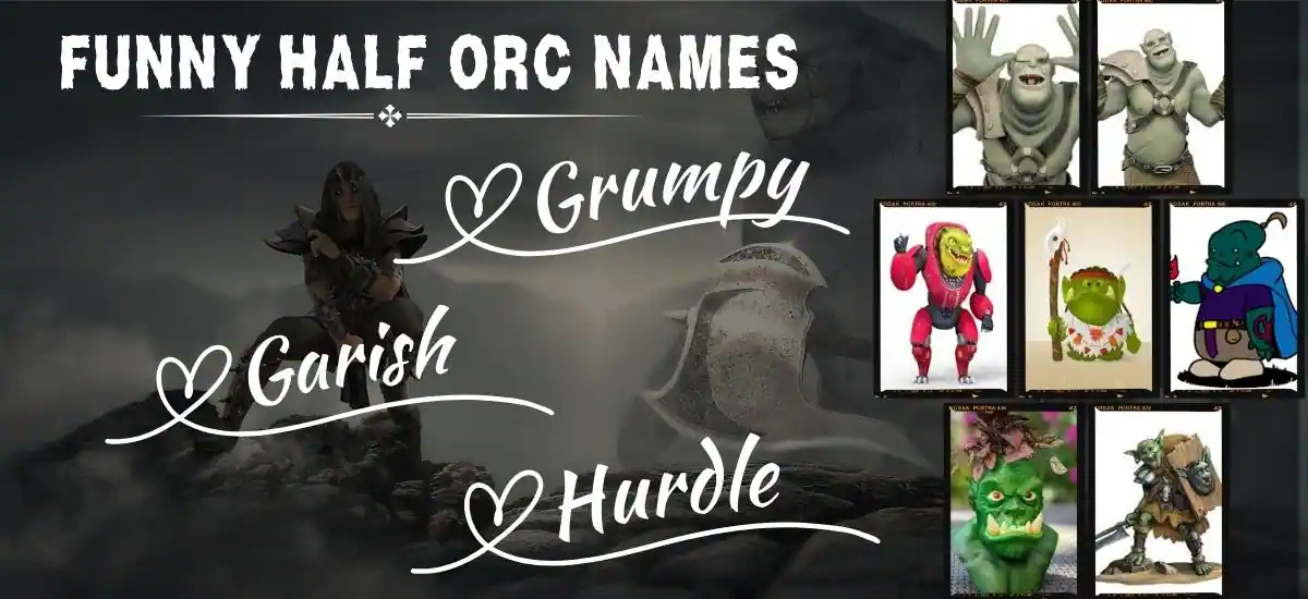 half orc names