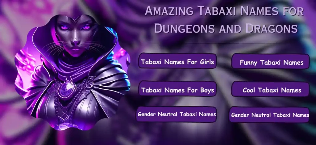 Amazing Tabaxi Names