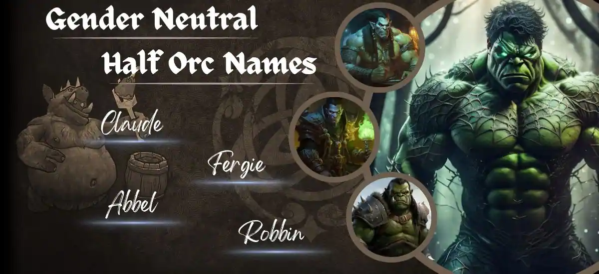 half orc names