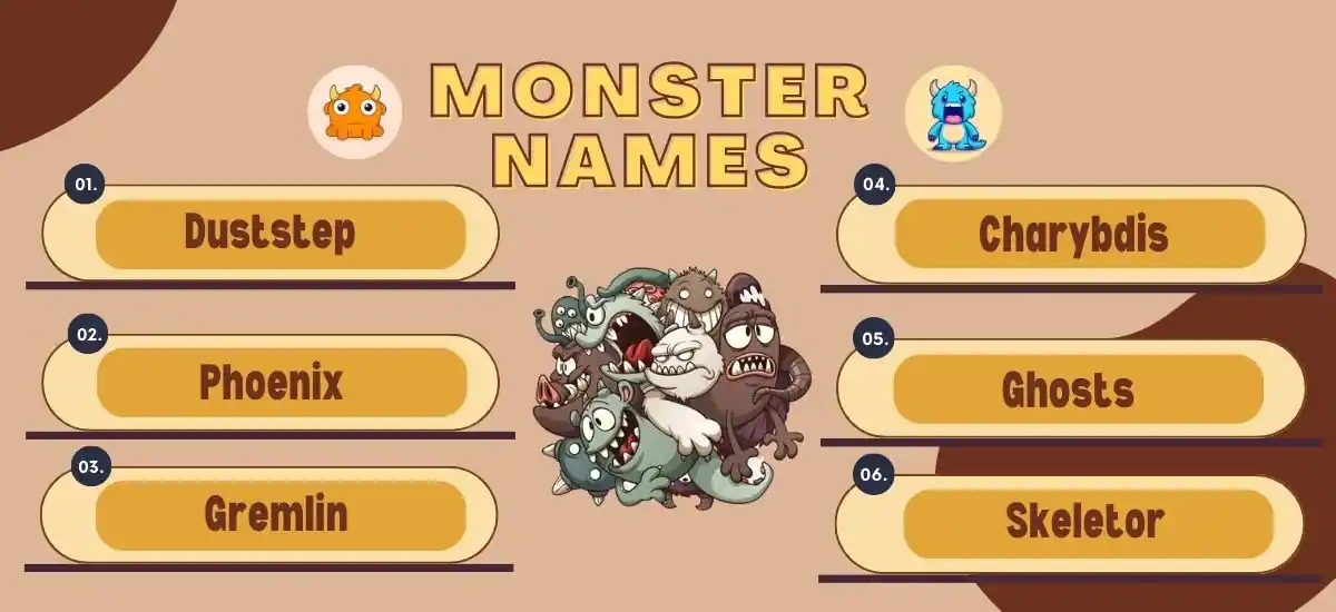 monster names