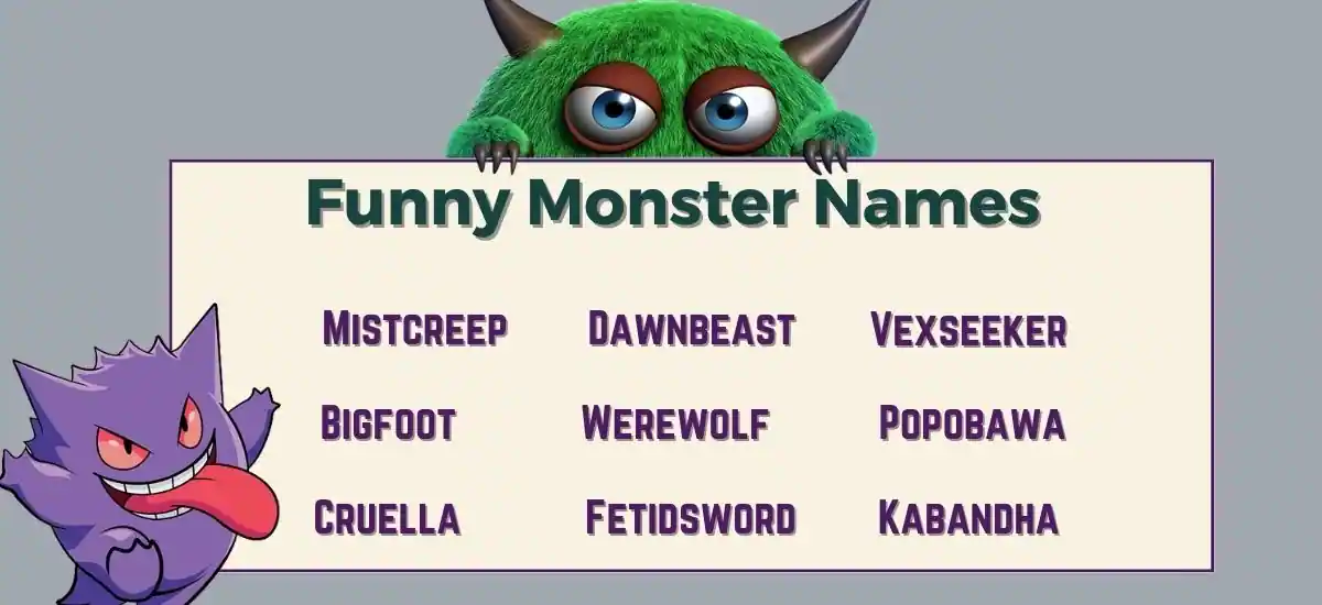  monster names