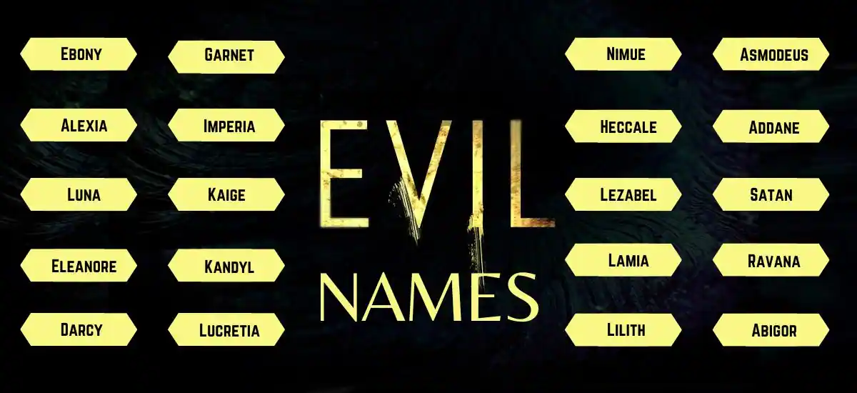 evil names
