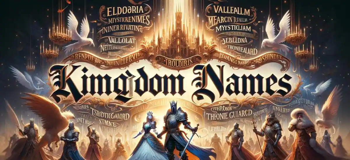 Unique Kingdom Names Generator For Your Fantasy World Good Name