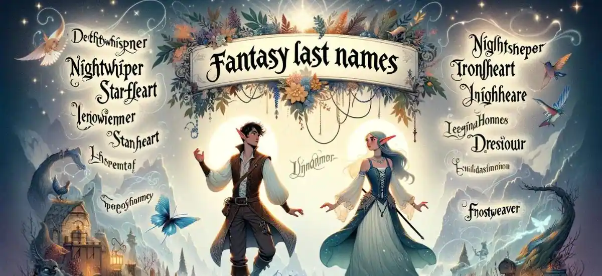 Fantasy Last Names