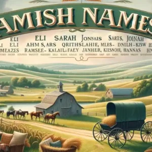 Amish Names