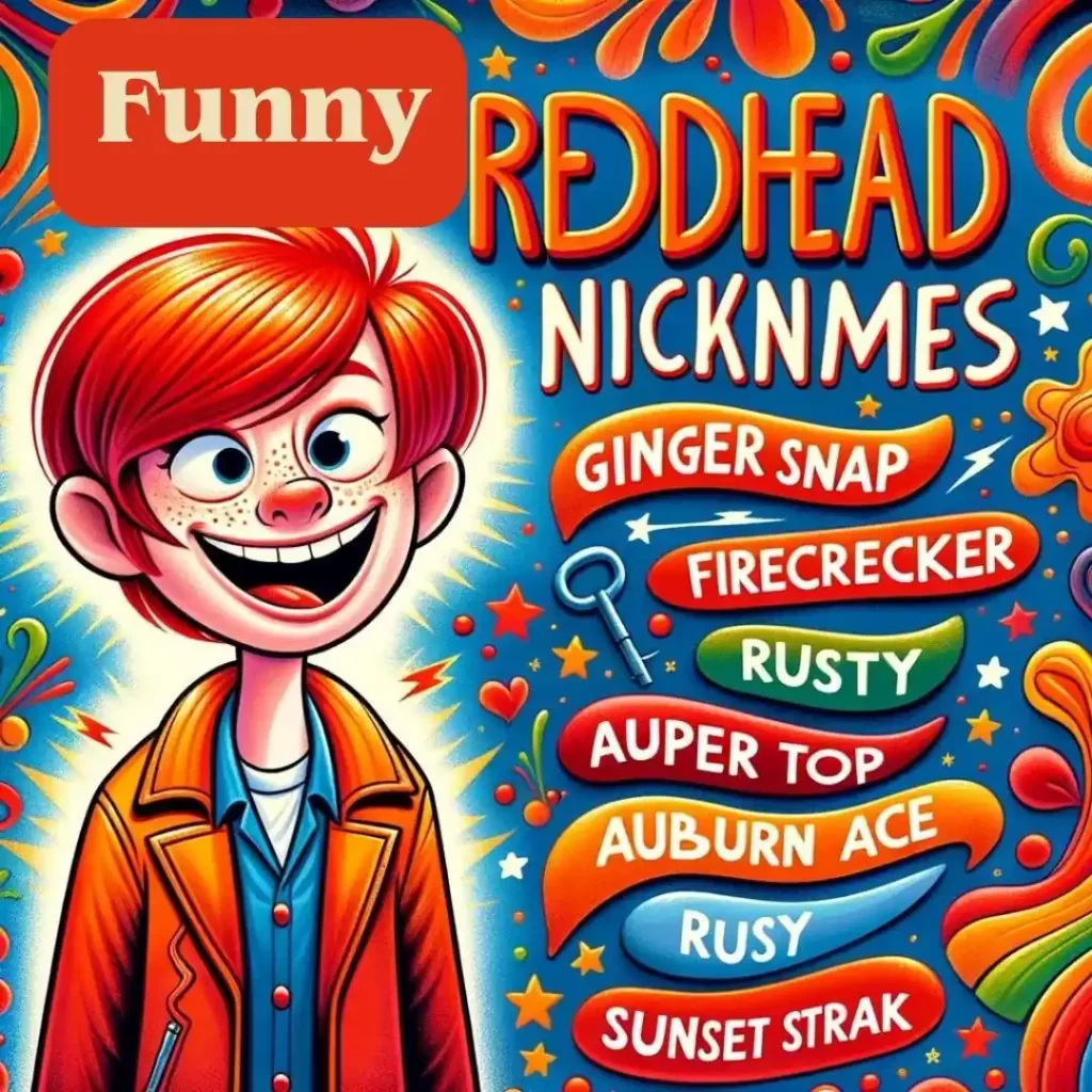 Nicknames For A Redhead