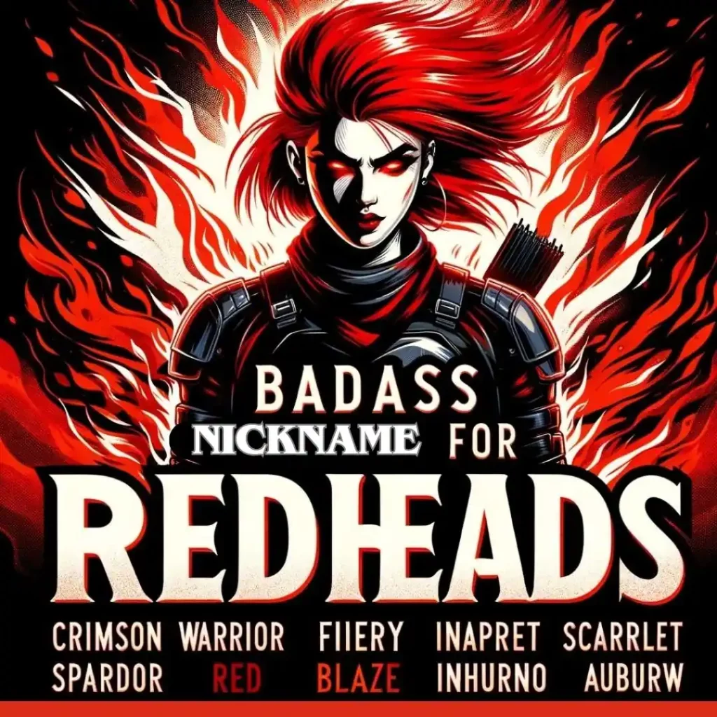 Nicknames For A Redhead