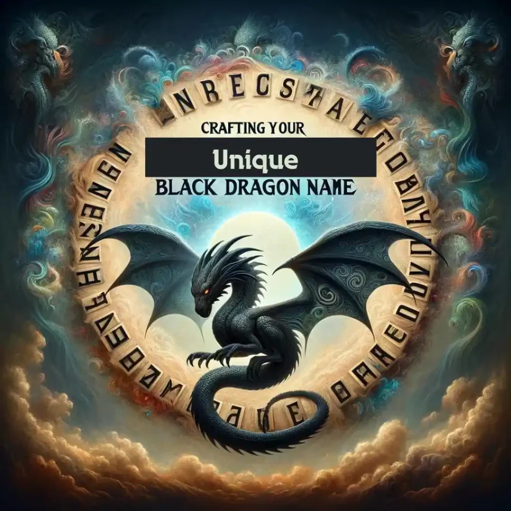  Black Dragon Names