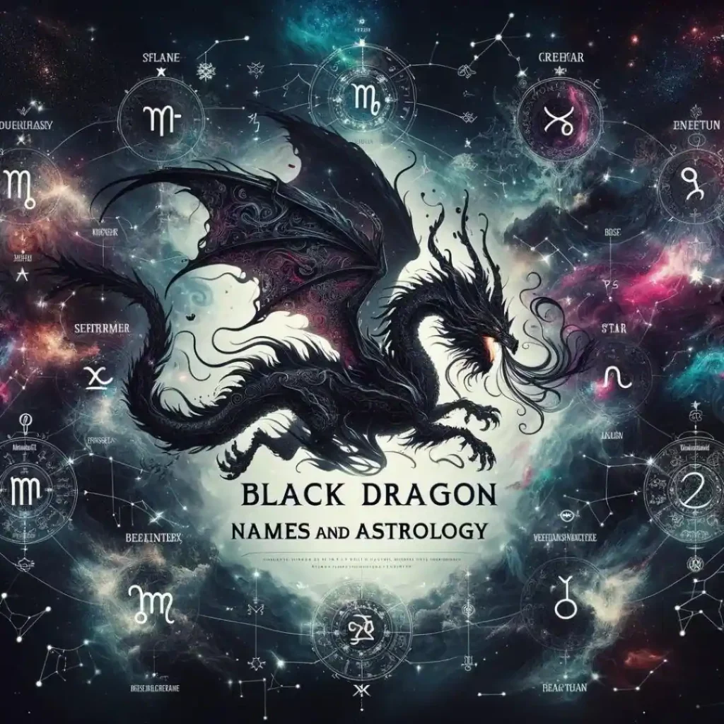  Black Dragon Names