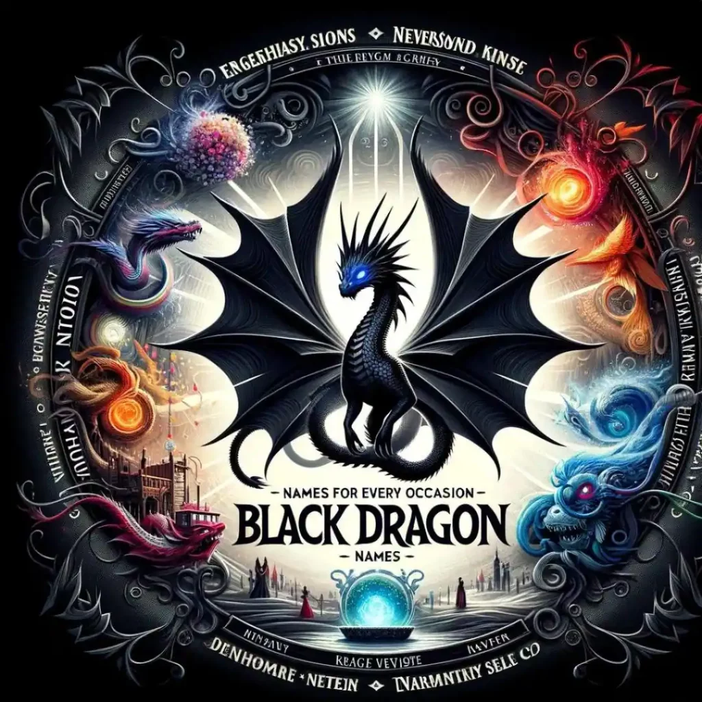  Black Dragon Names