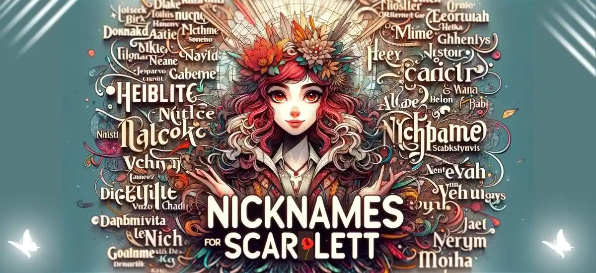 Nicknames For Scarlett