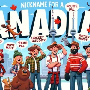 Nickname For A Canadian