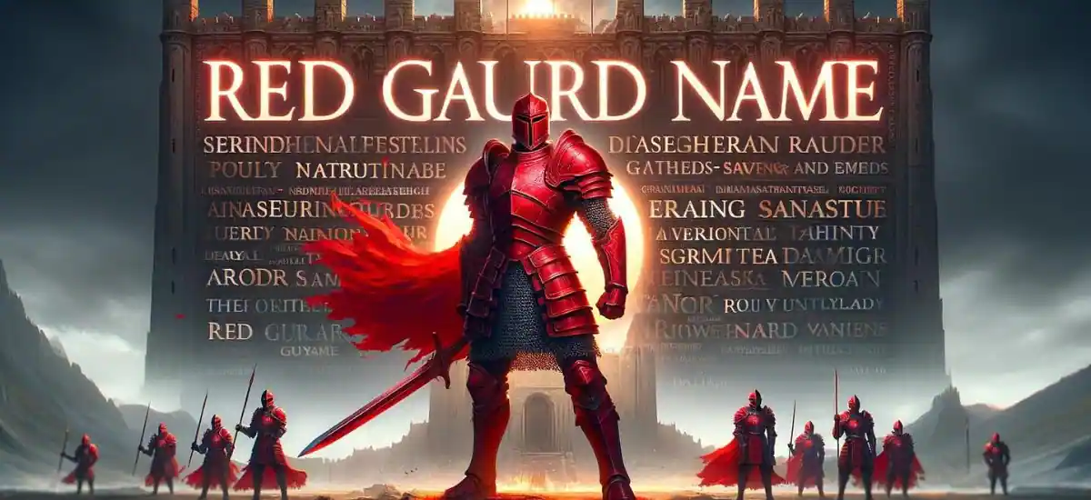 Redguard Names