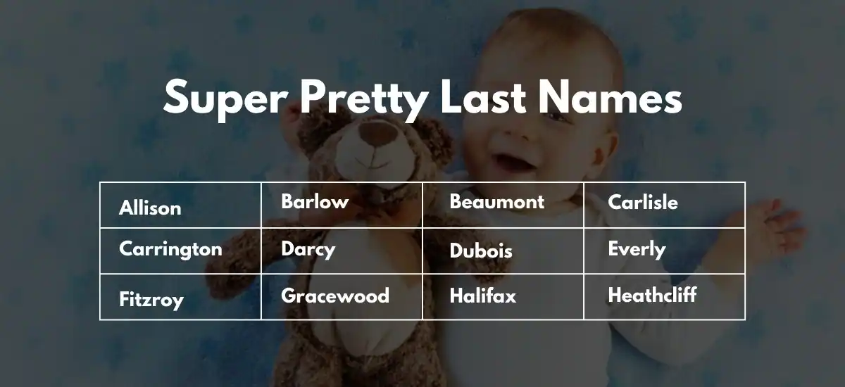 Pretty Last Names